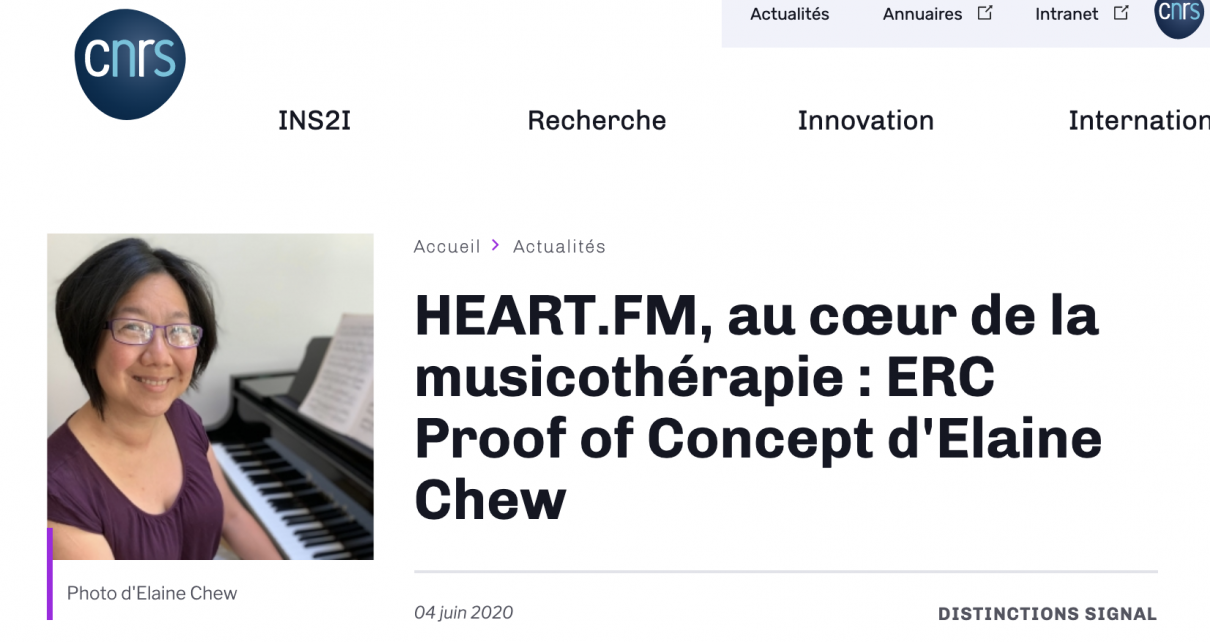 CNRS INS2I News: Heart.FM